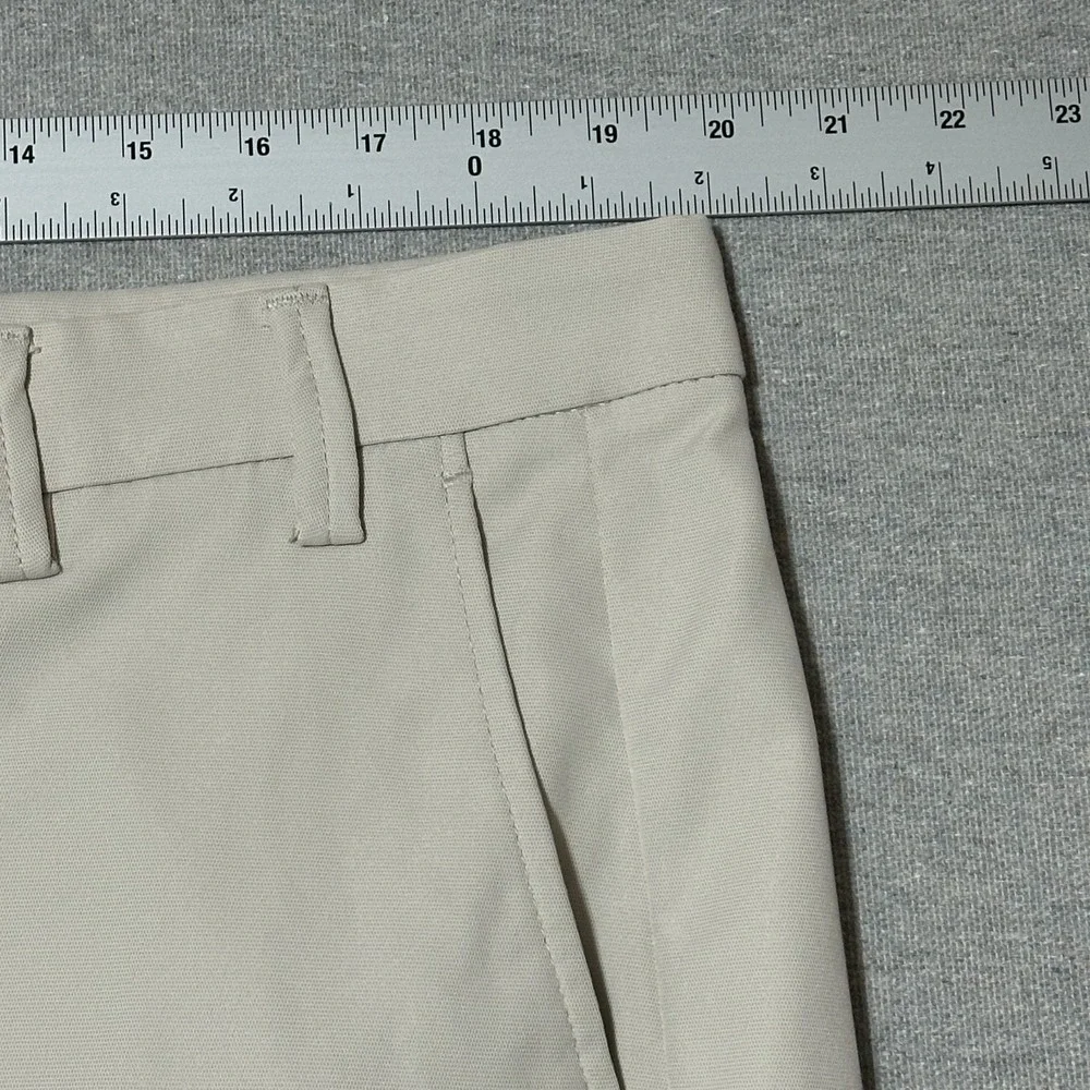 Callaway Golf Pants Mens 40x30 Beige Chino Performance Flat Front Chino Trousers